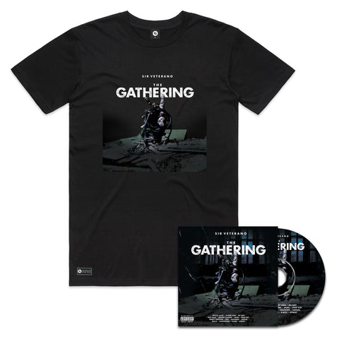 The Gathering Tee + CD + Digital Album (black)